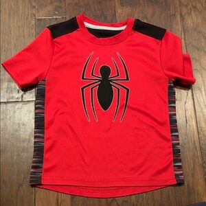 Marvel Red Spider-Man Logo Kids Tee